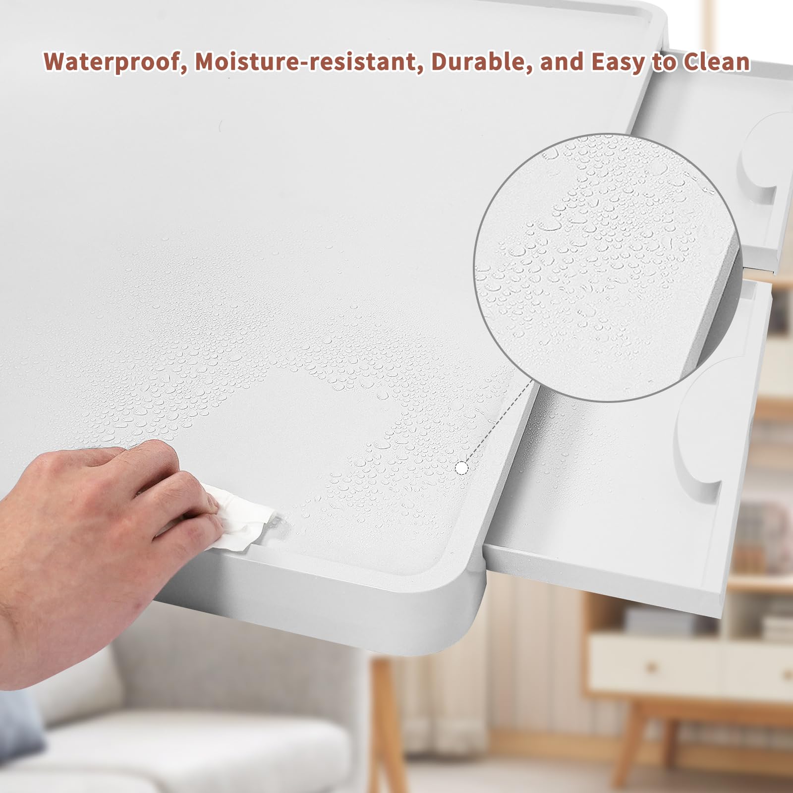 BuilderButler waterproof plastic construction resists moisture and warping