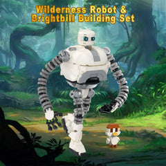 BUILDIFY Wildarness Brightbill perched beside Roaz, perfect for storytelling and display.