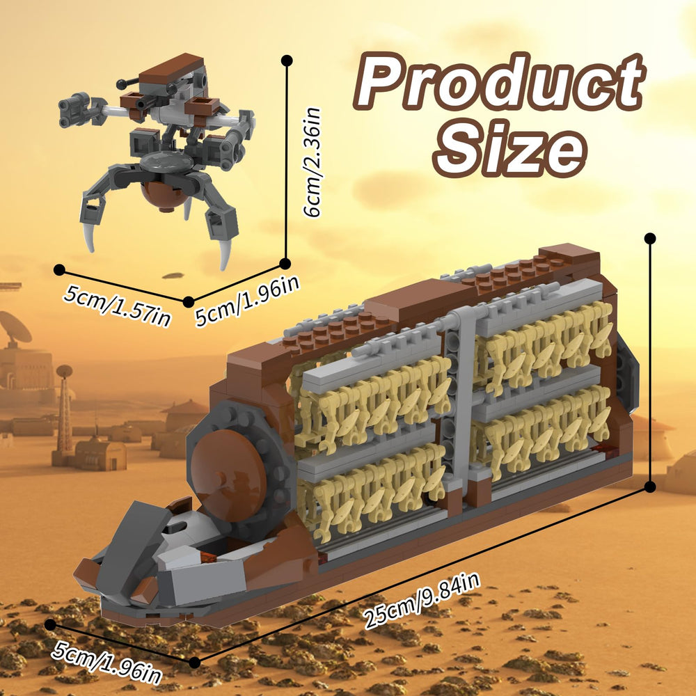 Compatibility with LEGO bricks expands buildable battle scenarios.