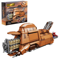 BuildingBoat Battle Trade Federation Droid Ship front view for immersive play.