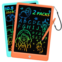 BUKEBU doodle board shows erase button for quick, mess-free reuse.