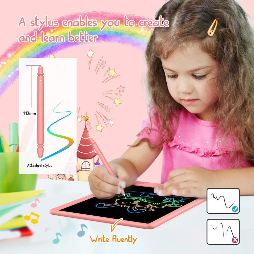 BUKEBU erase button in action enabling quick, wipe-clean drawings.
