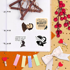 BulbaCraft Edgar Allan Poe planner sticker customizes schedules vividly.