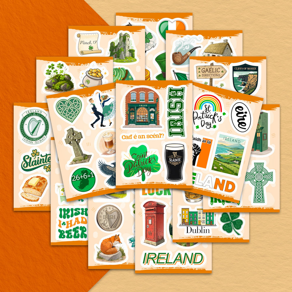 BulbaCraft Irish party decorations bring festive flair to events with easy application.