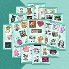 BulbaCraft money stickers as gift ideas for events.