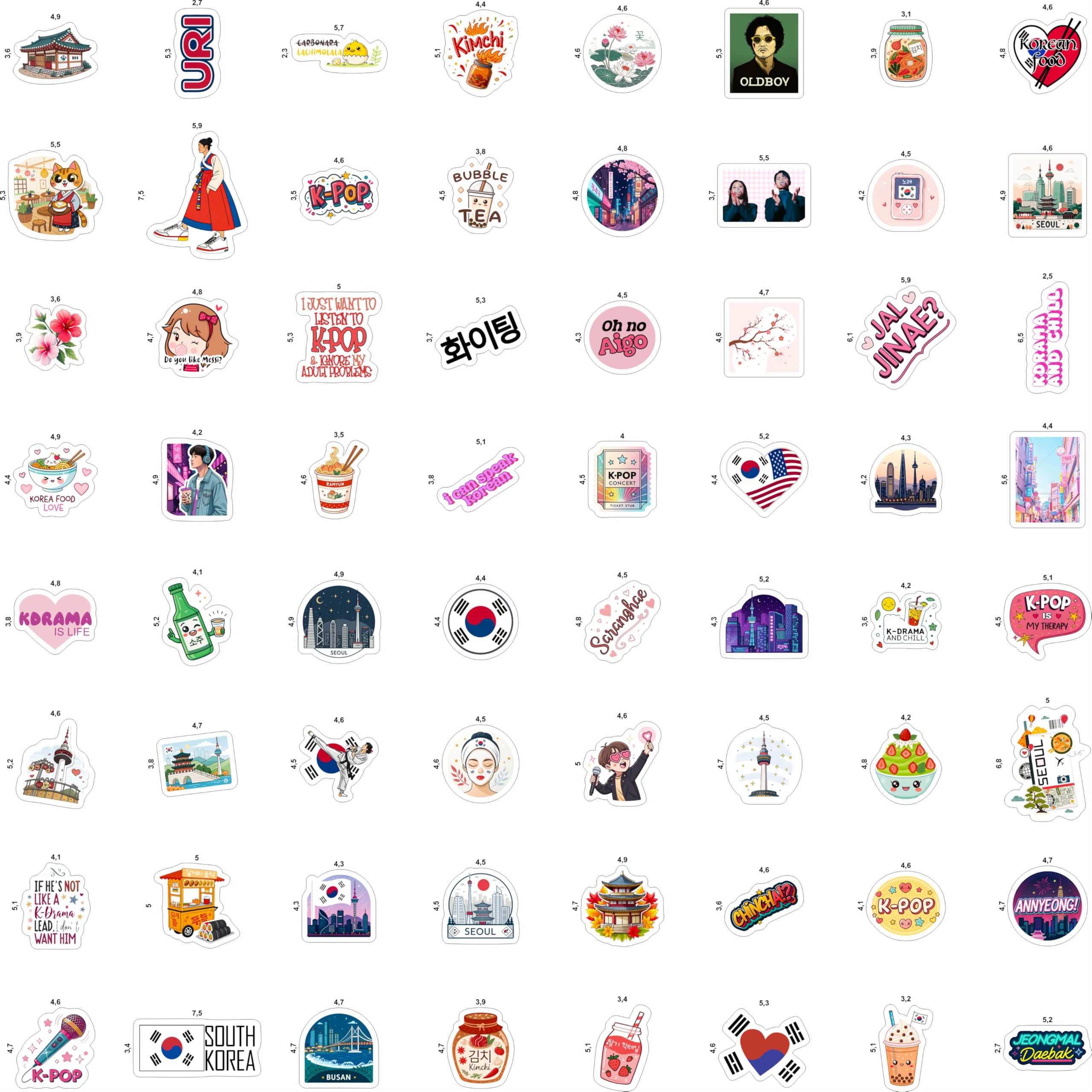 BulbaCraft notebook stickers offer clean application and no residue