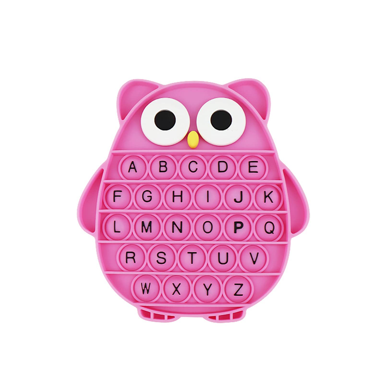 BULINGNA Push Pop Bubble Owl Shape fidget for calm focus and stress relief.