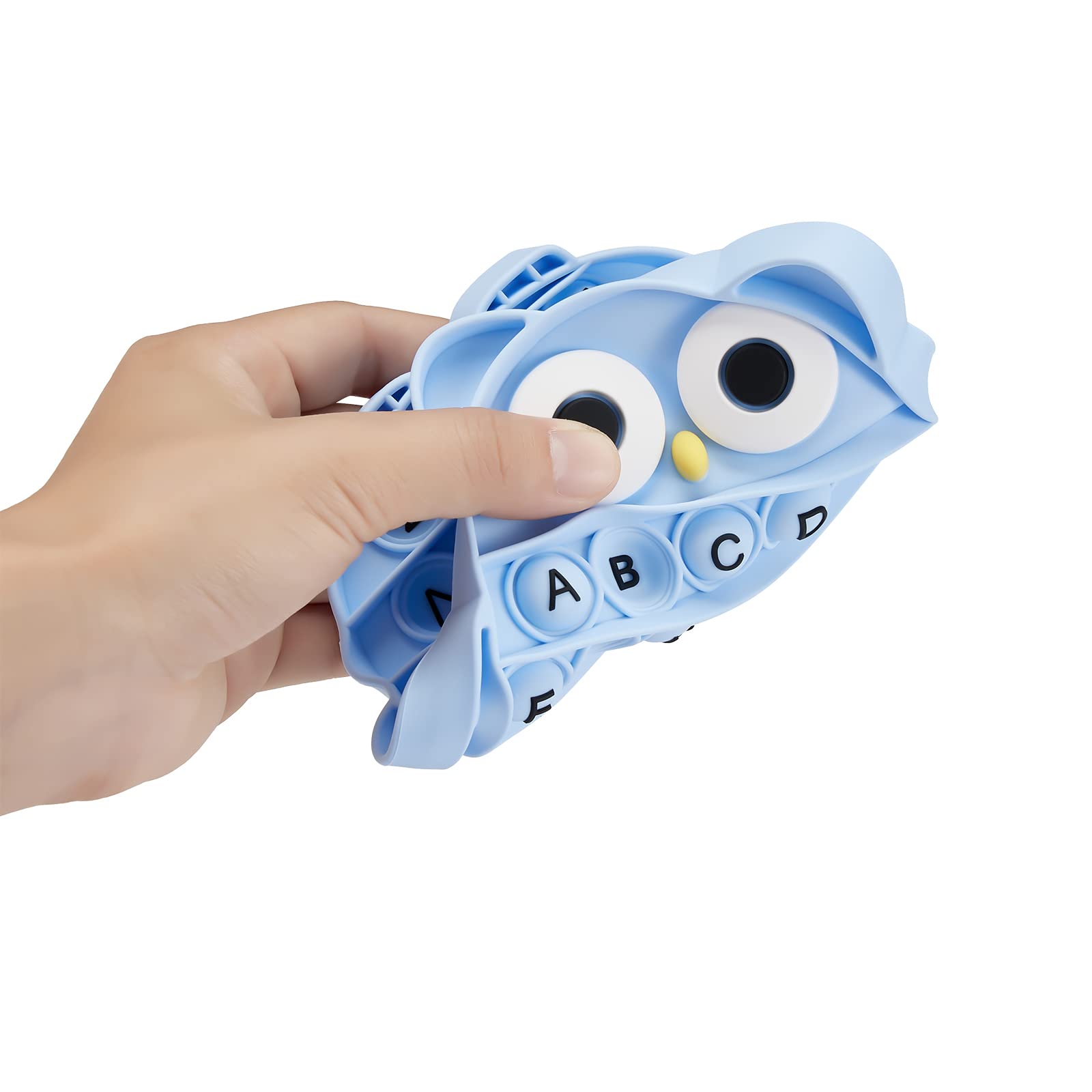 BULINGNA silicone stress relief toy provides soft, durable tactile feedback.