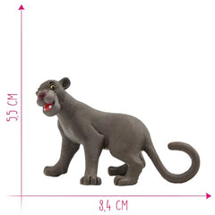 Bullyland Bagheera action figure side view with hand-painted detailing.