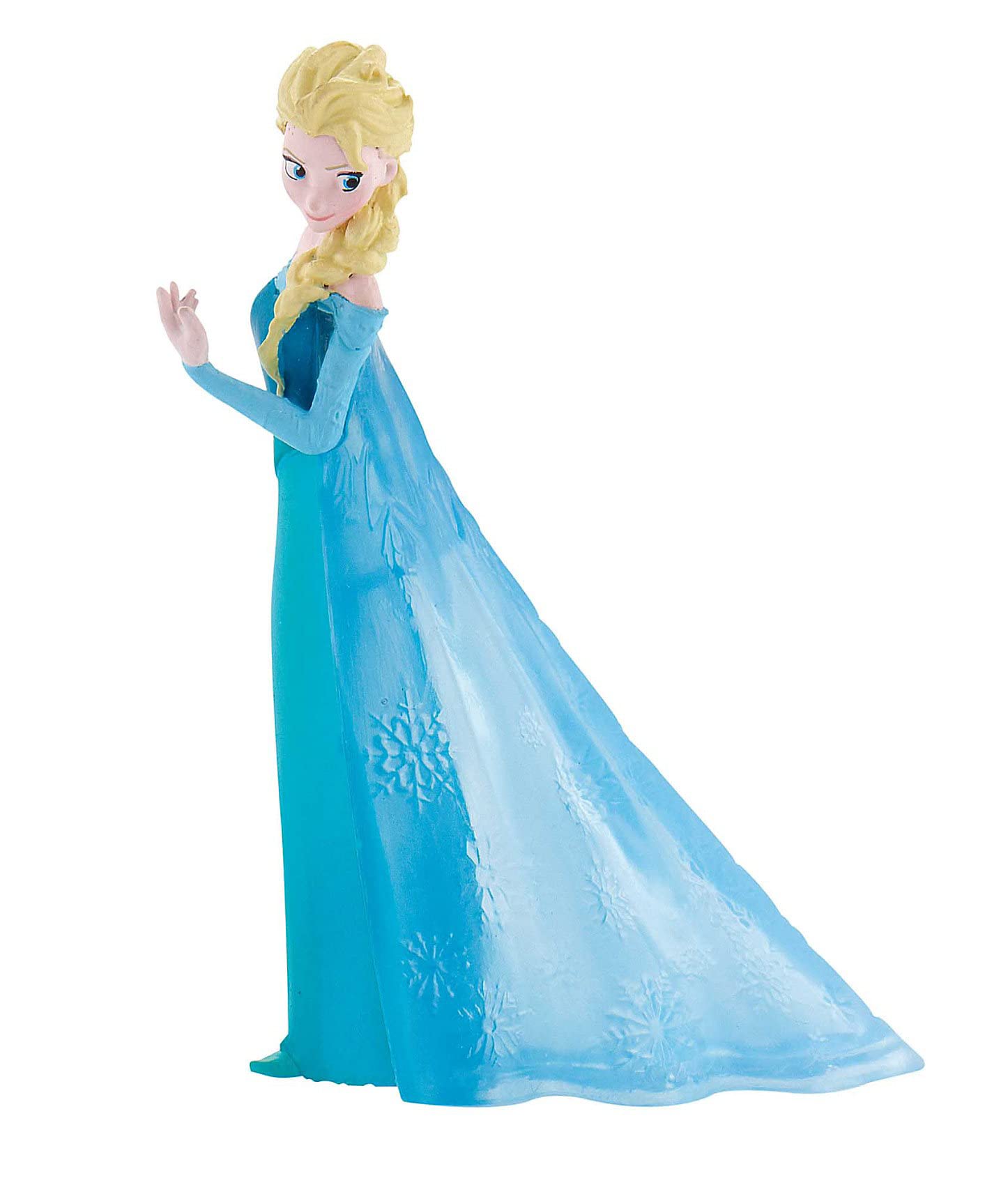 Bullyland Disney Elsa cake topper with vibrant hand-painted finish for party display