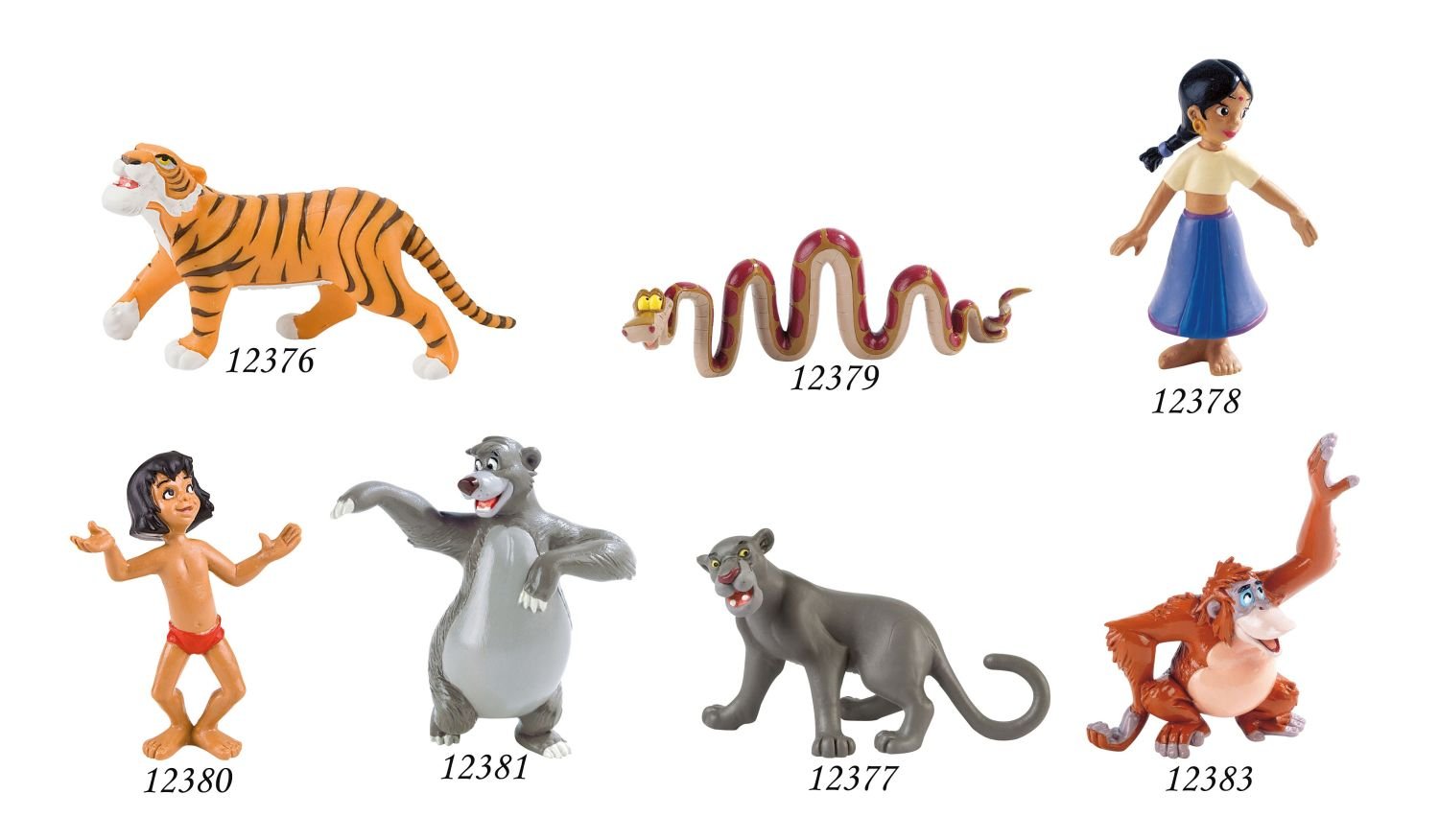 Bullyland Kaa figure stands 4.92-inch tall, ideal for display.