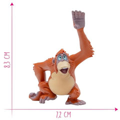 Bullyland King Louie action figure back view showing sculpted textures and color depth