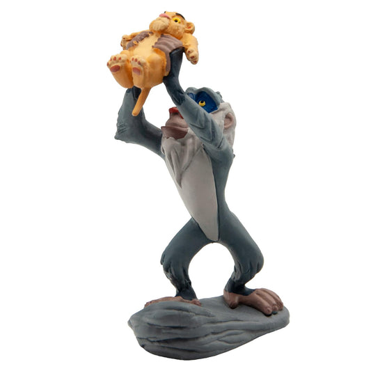 Bullyland Rafiki with Baby Simba figure front view for display and storytelling.