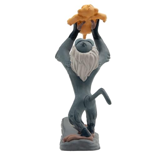 Bullyland Rafiki with Baby Simba figure close-up of hand-painted details.