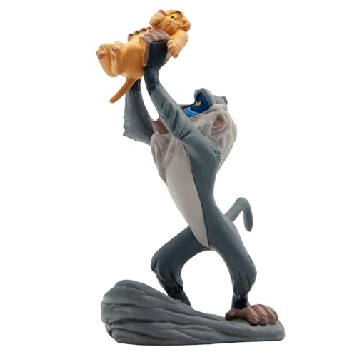 Bullyland Rafiki with Baby Simba figure pose highlighting playful imagination.