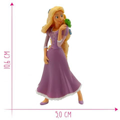 Bullyland Rapunzel hand-painted detail captures colorful cape and hair