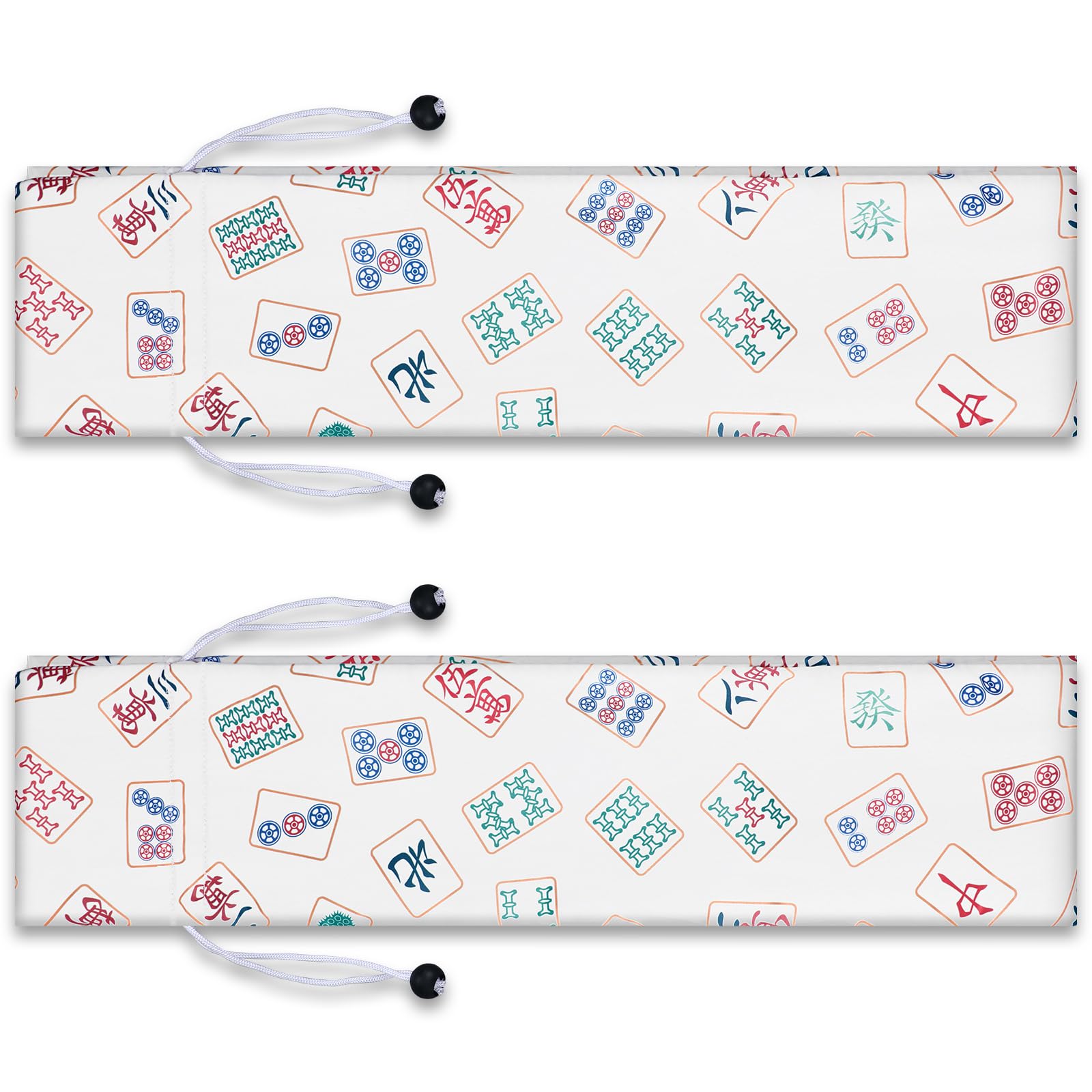 Bulyoou drawstring mahjong bags safeguard tiles and racks during transport