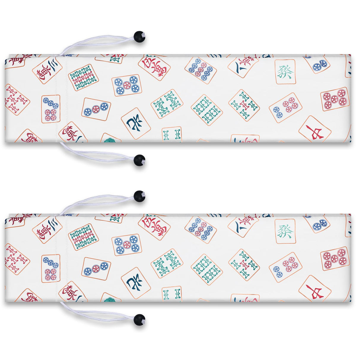 Bulyoou drawstring mahjong bags safeguard tiles and racks during transport