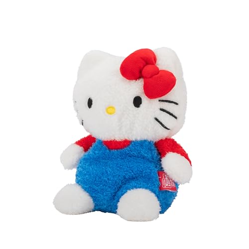 BumBumz Hello Kitty Bumz plush back view, classic outfit detail, ideal for imaginative play.