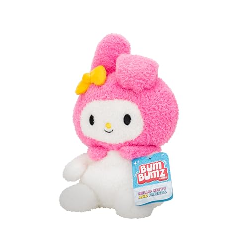 Close-up of soft fabric texture on My Melody BumBumz plush