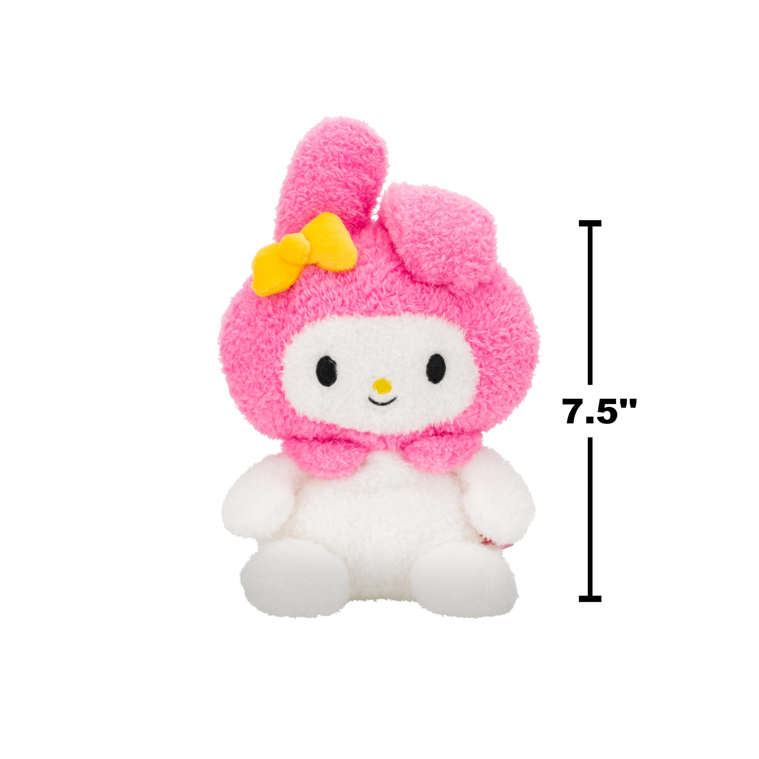 Official Sanrio licensing seal and branding on BumBumz plush