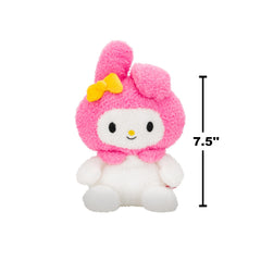 Official Sanrio licensing seal and branding on BumBumz plush