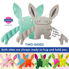 Bumpas Shuggy heart hands highlight affectionate cuddle design