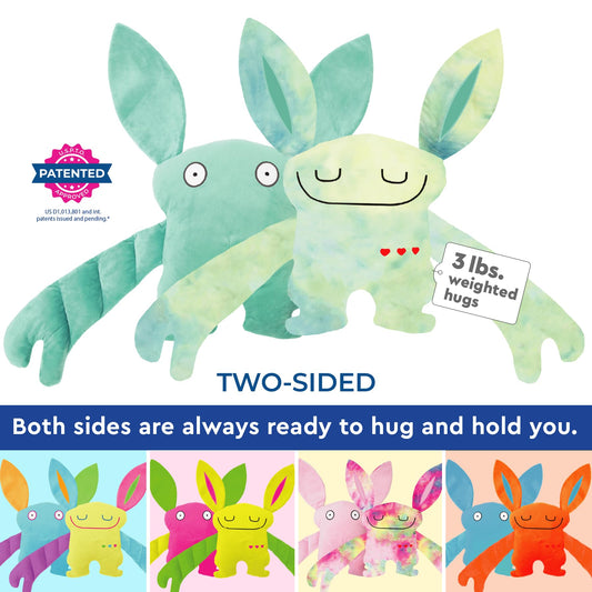 Bumpas soft plush fabric showing cozy texture for relaxed cuddling.