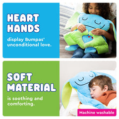 Bumpas travels with a calm presence during car rides and trips.