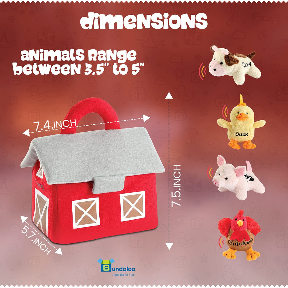 Bundaloo toddler-friendly plush animals designed for easy grasp.