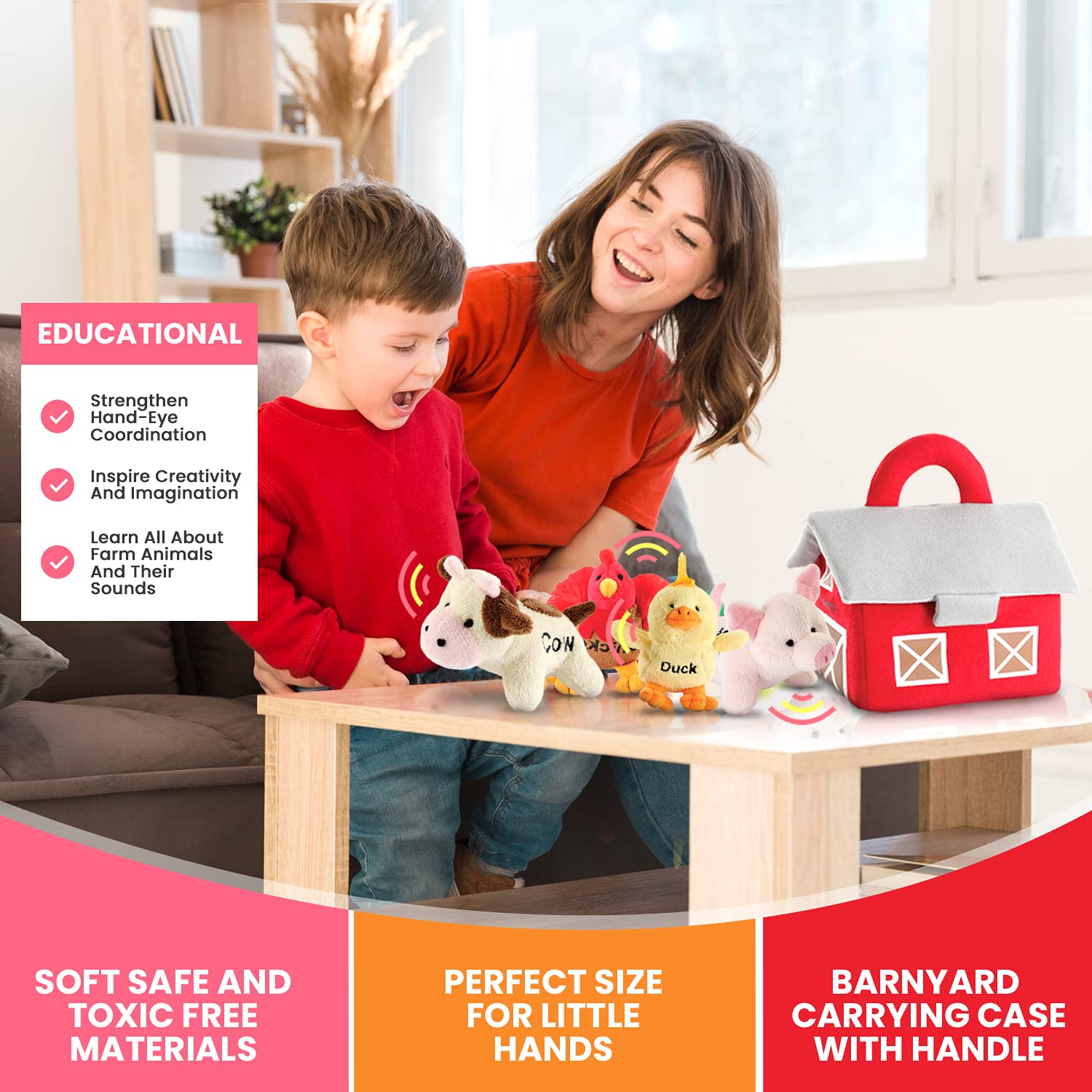 Bundaloo travel-ready playset keeps kids entertained on trips.