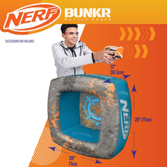 BUNKR Inflatable chair quick inflation valve for fast setup.