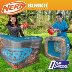 BUNKR Ready-to-battle setup, ideal for spontaneous Nerf sessions.