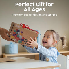 BUNMO durable wooden toy blocks withstand years of family use and play.