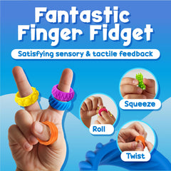BunMo fidget rings texture dimple closeup, durable silicone designed for everyday use.