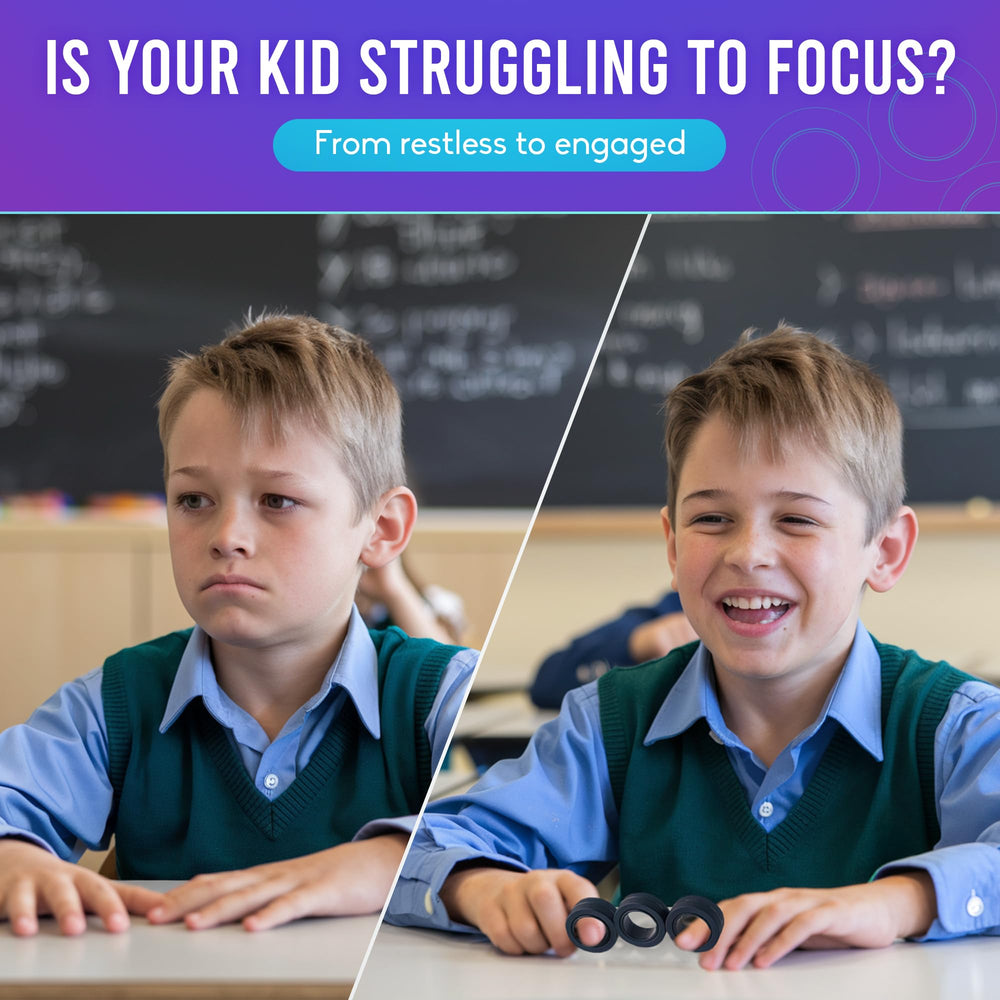 BunMo Magnetic Rings travel friendly fidget for easy carry
