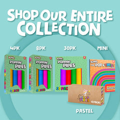 BUNMO Pop Tubes curved shapes support creative building and spatial exploration.
