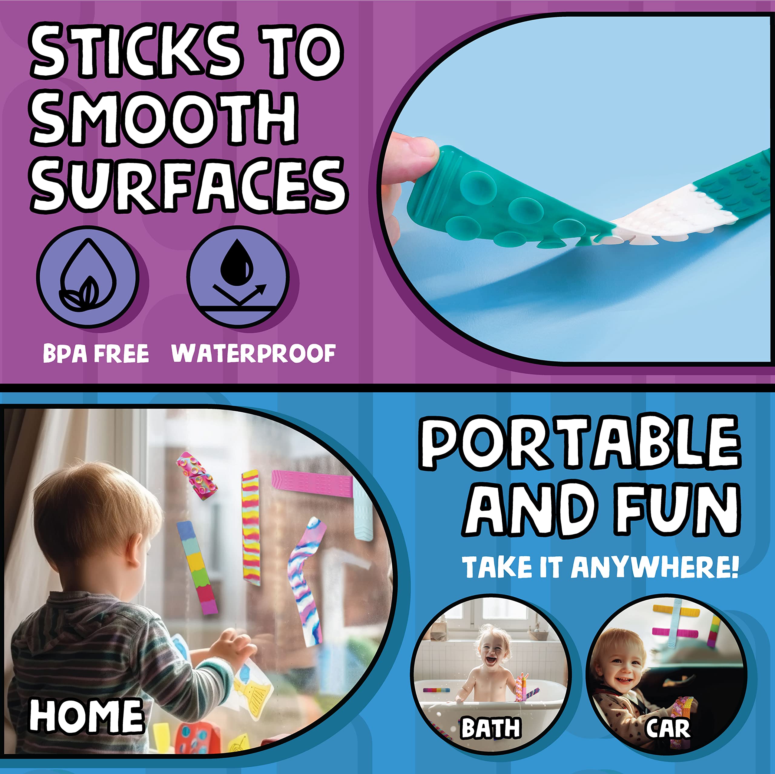 BUNMO sensory slappers offer satisfying pops to engage auditory senses.