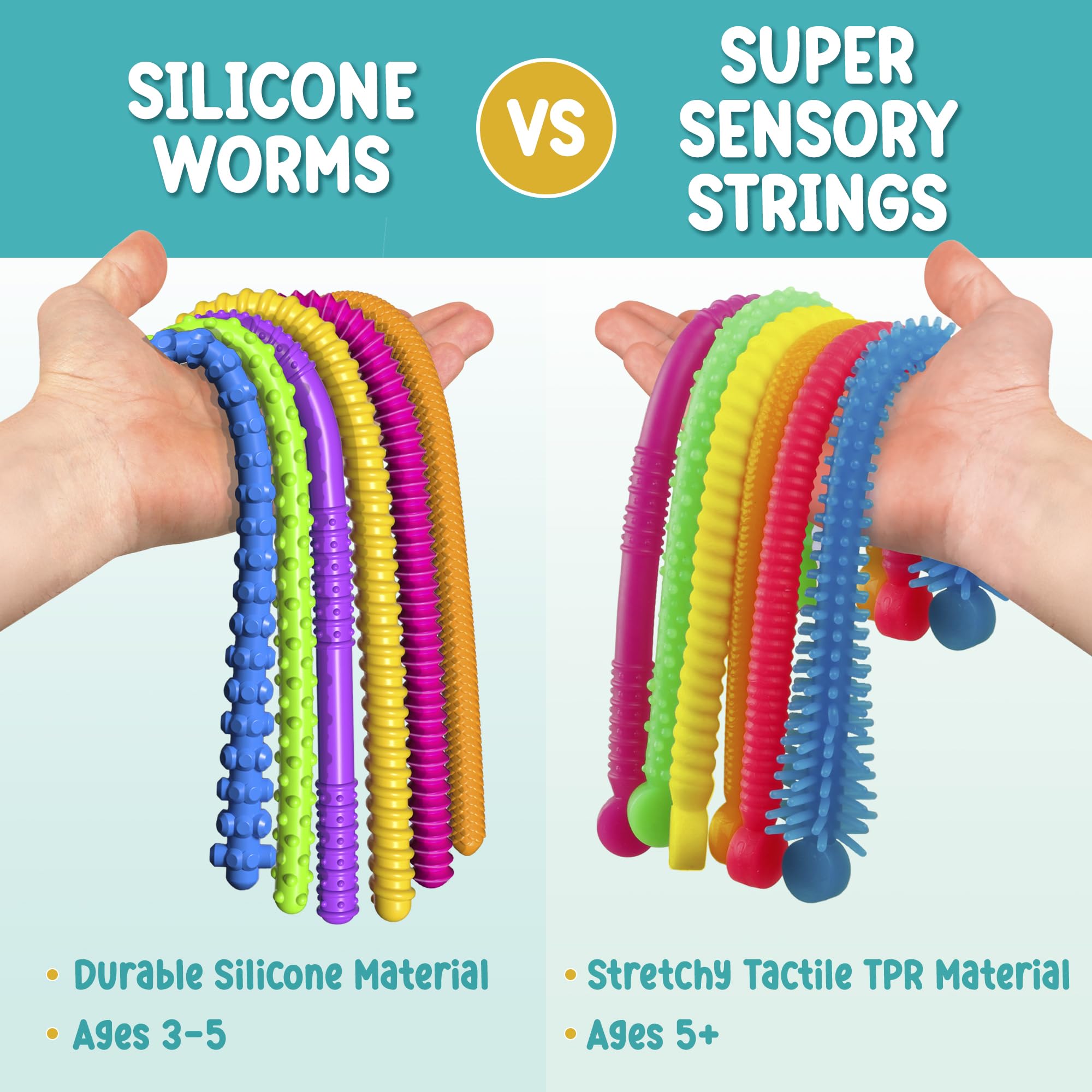 BunMo multi-pack worm image showcases variety for shared play and classroom activities