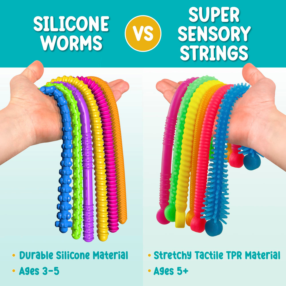 BunMo multi-pack worm image showcases variety for shared play and classroom activities