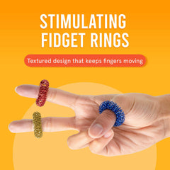 BUNMO Spiky Sensory Rings portable pack ready for on-the-go use