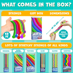 BUNMO Stretchy Strings 10-pack offers versatile sensory play on the go.