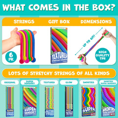 BUNMO Stretchy Strings portable and quiet for classroom or car use.