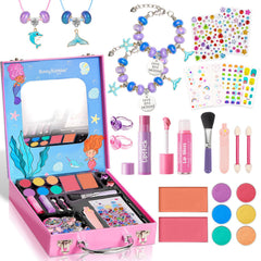 BUNNY BUBBLES Ocean Princess makeup box with vibrant dress-up colors.