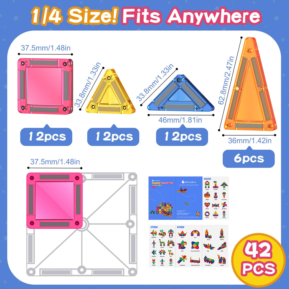 BunnyBoo Tiles in rainbow colors spark creativity during playtime