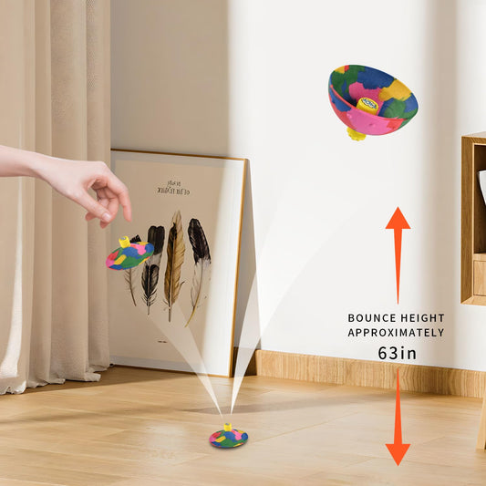 Bupduq Bounce Bowls Camouflage spinning action demonstrates focus-friendly play.
