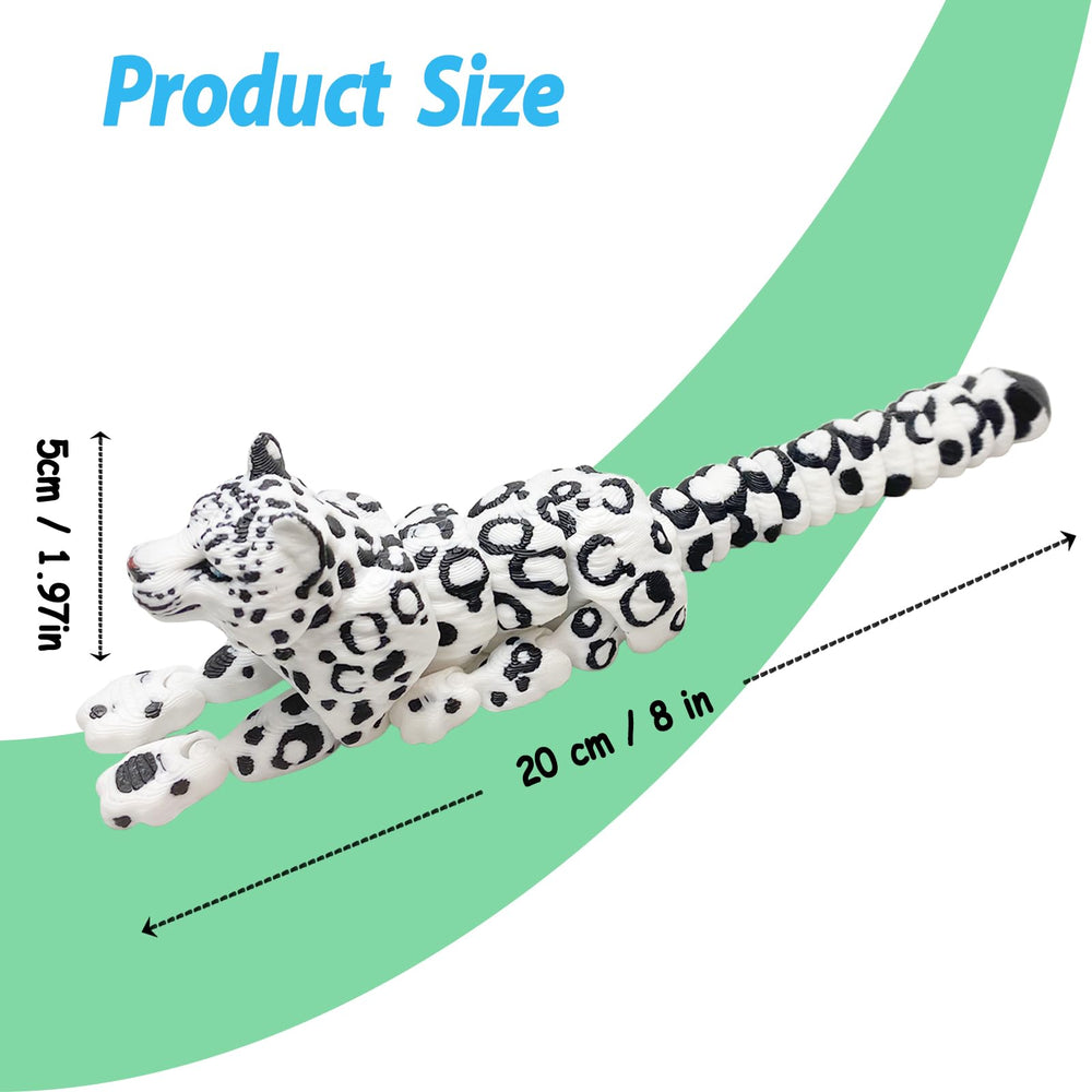 BuQueHM snow leopard on a desk, adding minimalist decor and focus-friendly ambiance.