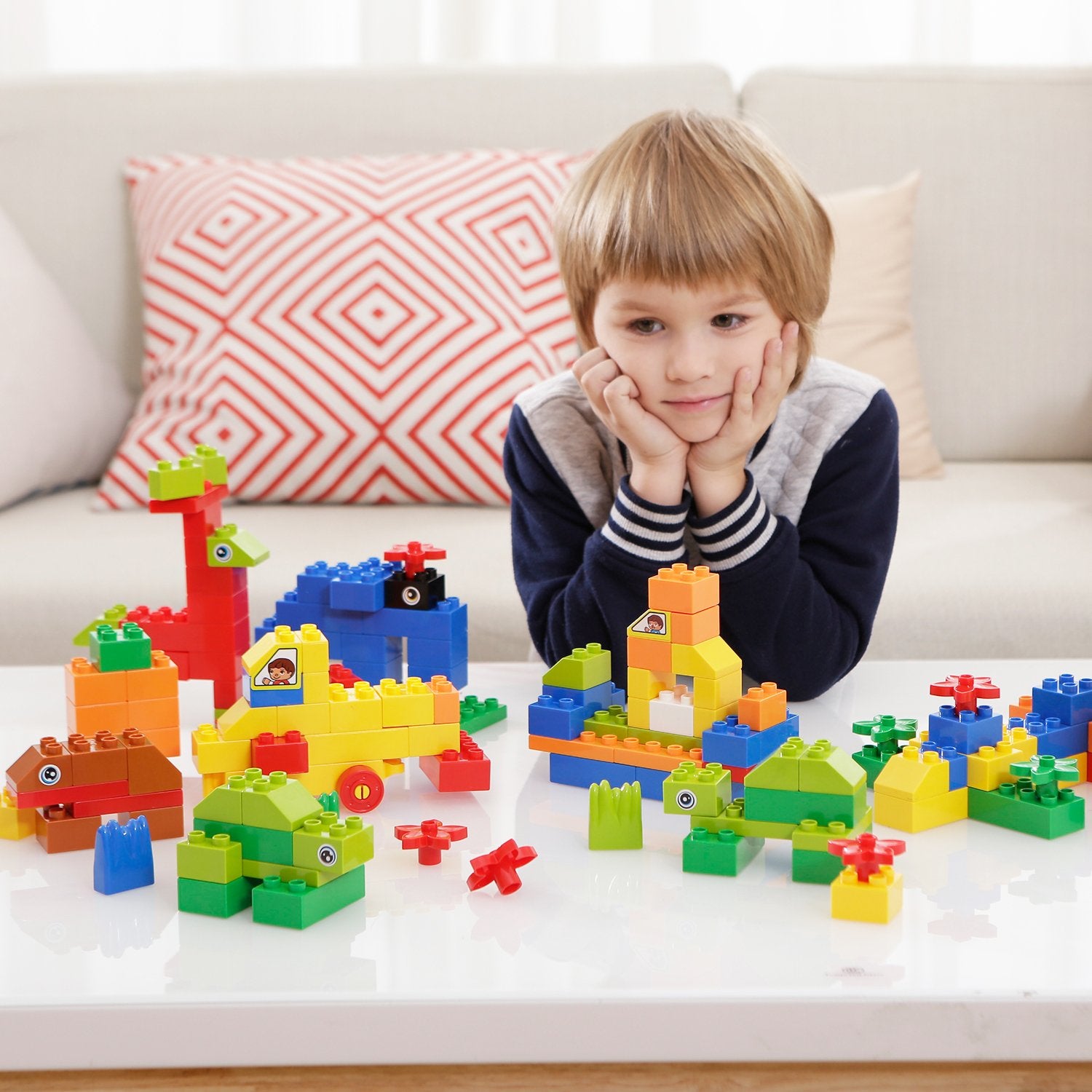 burgkidz durable kid-friendly design features smooth edges for safe, long-lasting play