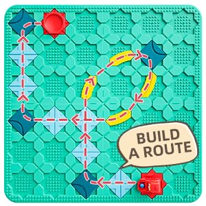burgkidz Logical Road Builder perfect gift for ages 4 and up and family fun