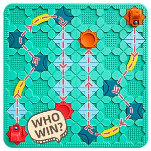 burgkidz Logical Road Builder screen-free play for focused learning